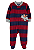 Carter's - Macacão de Fleece - Listrado Vermelho e Azul com Avião - Imagem 1