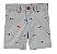 Carter's - Bermuda Infantil Bege Claro com Estampa de Dinossauro - Imagem 1