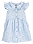 Carter's - Vestido Sem Manga com Babado - Azul com Estampa Floral - Imagem 1