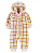 Carter's - Macacão de Sherpa - Xadrez Rosa e Amarelo com Zíper e Capuz - Imagem 1