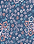 Carter's - Macacão de Algodão - Azul com Estampa Floral com Babados - Imagem 2