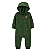 Carter's - Macacão de Algodão com Poliéster com Capuz - Verde Estampado - Imagem 1