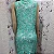 Vestido Renda Azul Tam  G veste 42- 44 - Imagem 2