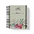 Caderno Personalizado FLORAL (#04) - A5 15x21cm (PEQUENO) - Com Elástico - Imagem 1