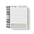 Caderno Personalizado FLORAL (#04) - A5 15x21cm (PEQUENO) - Com Elástico - Imagem 2