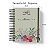Caderno Personalizado FLORAL (#04) - A5 15x21cm (PEQUENO) - Com Elástico - Imagem 3