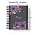 Caderno Personalizado FLORAL (#05) - A5 15x21cm (PEQUENO) - Com Elástico - Imagem 3