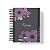 Caderno Personalizado FLORAL (#05) - A5 15x21cm (PEQUENO) - Com Elástico - Imagem 1