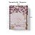 Caderno Personalizado FLORAL (#08) - A5 15x21cm (PEQUENO) - Com Elástico - Imagem 3