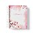 Caderno Personalizado FLORAL (#11) - A5 15x21cm (PEQUENO) - Com Elástico - Imagem 1