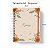 Caderno Personalizado FLORAL (#12) - A5 15x21cm (PEQUENO) - Com Elástico - Imagem 3