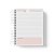 Caderno Personalizado FLORAL (#16) - A5 15x21cm (PEQUENO) - Com Elástico - Imagem 2