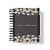Caderno Personalizado FLORAL (#17) - A5 15x21cm (PEQUENO) - Com Elástico - Imagem 1