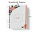 Caderno Personalizado FLORAL (#20) - A5 15x21cm (PEQUENO) - Com Elástico - Imagem 3