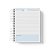 Caderno Personalizado FLORAL (#22) - A5 15x21cm (PEQUENO) - Com Elástico - Imagem 2