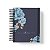 Caderno Personalizado FLORAL (#24) - A5 15x21cm (PEQUENO) - Com Elástico - Imagem 1