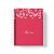 Caderno Personalizado FLORAL (#25) - A5 15x21cm (PEQUENO) - Com Elástico - Imagem 1