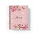 Caderno Personalizado FLORAL (#26) - A5 15x21cm (PEQUENO) - Com Elástico - Imagem 1