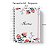 Caderno Personalizado FLORAL (#27) - A5 15x21cm (PEQUENO) - Com Elástico - Imagem 3