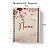 Caderno Personalizado FLORAL (#38) - A5 15x21cm (PEQUENO) - Com Elástico - Imagem 3