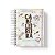 Caderno Personalizado Cabeleireira (#01) - A5 15x21cm (PEQUENO) - Com Elástico - Imagem 1