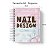 Caderno Personalizado Nail Design (#01) - A5 15x21cm (PEQUENO) - Com Elástico - Imagem 2
