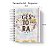 Caderno Personalizado Gestora (#01) - A5 15x21cm (PEQUENO) - Com Elástico - Imagem 2