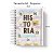 Caderno Personalizado História (#01) - A5 15x21cm (PEQUENO) - Com Elástico - Imagem 2