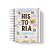 Caderno Personalizado História (#01) - A5 15x21cm (PEQUENO) - Com Elástico - Imagem 1