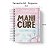Caderno Personalizado Manicure (#01) - A5 15x21cm (PEQUENO) - Com Elástico - Imagem 2