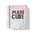 Caderno Personalizado Manicure (#01) - A5 15x21cm (PEQUENO) - Com Elástico - Imagem 1
