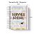 Caderno Personalizado Serviço Social (#01) - A5 15x21cm (PEQUENO) - Com Elástico - Imagem 2