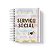 Caderno Personalizado Serviço Social (#01) - A5 15x21cm (PEQUENO) - Com Elástico - Imagem 1