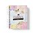 Caderno Personalizado Estética (#02) - A5 15x21cm (PEQUENO) - Com Elástico - Imagem 1