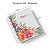 Caderno Personalizado FLORAL (#07) - A5 15x21cm (Pequeno) - Com 100 Folhas - Imagem 2