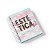 Caderno Personalizado Estética (#01) - A5 15x21cm (PEQUENO) - Com 100 Folhas - Imagem 1