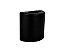 Arandela led taschibra lyra 3w 3000k preto/ - Imagem 1