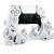 Suporte de Controle para PS5, Caveira Infernal, Branco - Imagem 2