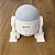 Suporte para Echo Dot 4ª e 5ª Geração, Design Droid, Branco - Imagem 2