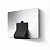 Suporte Vertical de Parede Notebook e Macbook, Stand One 17mm, Preto - Imagem 1