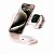 Suporte de Carregador 3 em 1 Para iPhone/Apple watch/Airpods- Branco - Imagem 1