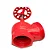 Registro Globo Hidrante Ferro em BSP 2.1/2” 45° PN16 230 LBS - Imagem 1