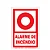 Placa de Sinalização - Alarme de Incêndio E2 10x15 - Imagem 1