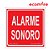 Placa de Sinalização - Alarme Sonoro E1 - Imagem 1