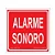 Placa de Sinalização - Alarme Sonoro E1 - Imagem 1