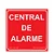 Placa De Sinalização - Central Alarme - Imagem 1