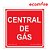 Placa De Sinalização - Central de Gás - Imagem 1