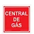 Placa De Sinalização - Central de Gás - Imagem 1