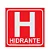 Placa De Sinalização - Hidrante E7 - Imagem 1