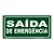 Placa De Sinalização - Saída de Emergência - S22 - Imagem 1